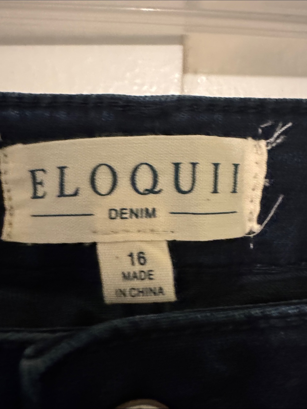 Eloquii Indigo Skinny Jeans NWT - Picture 2 of 7
